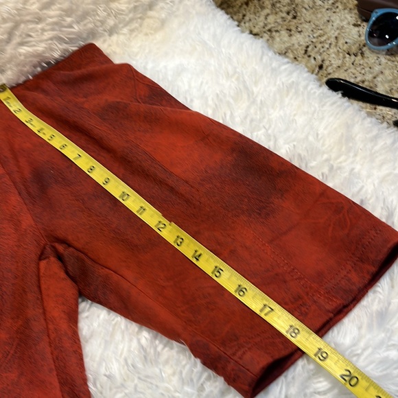 Free People woman’s rust colored shorts - Picture 8 of 9
